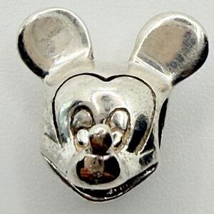Cham + Disney Colab Mickey Mouse Sterling‎ Silver Bead Charm
